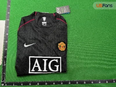 0708 Red Devils Retro Jersey Home No. 7 Cristiano Ronaldo Champions League Football Uniform Short-Sleeved Long-Sleeved Suit Champions League Same Style — T-shirts — photo 3