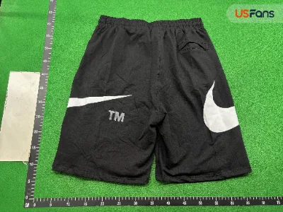 American Men's New Large LOGO Sports Leisure Loose Breathable Comfortable Five-point Quick-drying Woven Shorts One-piece Hair — Pants — photo 2