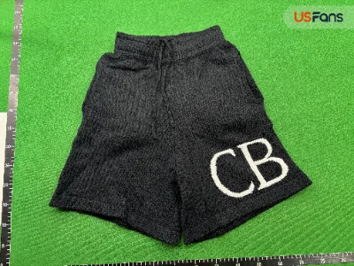 Cole Buxton Jacquard Letter Logo Wool Drawstring CB Shorts High Street Basic Simple Straight Casual Pants — Pants — photo 1