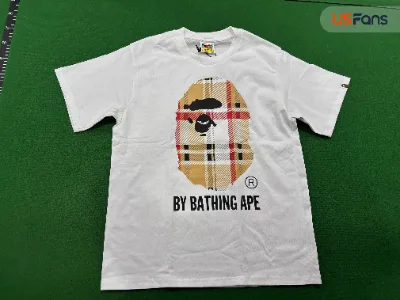 APE TShirt 2024SS Summer ape head little monkey camouflage men's and women's short sleeve round neck T-shirt men's — T-shirts — photo 2