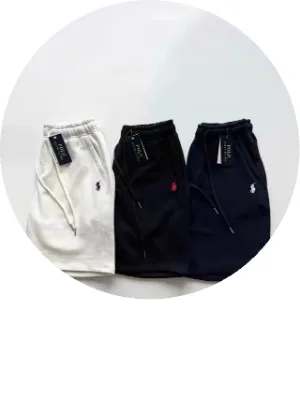 Cross-Border Wholesale of New Rl Pony Embroidered Shorts, Unisex Summer Golf Sports Casual Loose Beach Shorts — Pants — photo 1