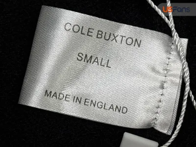 Cole Buxton Jacquard Letter Logo Wool Drawstring CB Shorts High Street Basic Simple Straight Casual Pants — Pants — photo 3