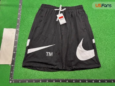 American Men's New Large LOGO Sports Leisure Loose Breathable Comfortable Five-point Quick-drying Woven Shorts One-piece Hair — Pants — photo 1