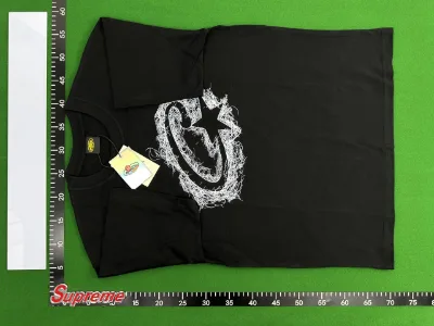 [Dx13] T-shirt Short Sleeve Letter Men and Women Fashion Short Sleeve Collection 1 — T-shirts — photo 1